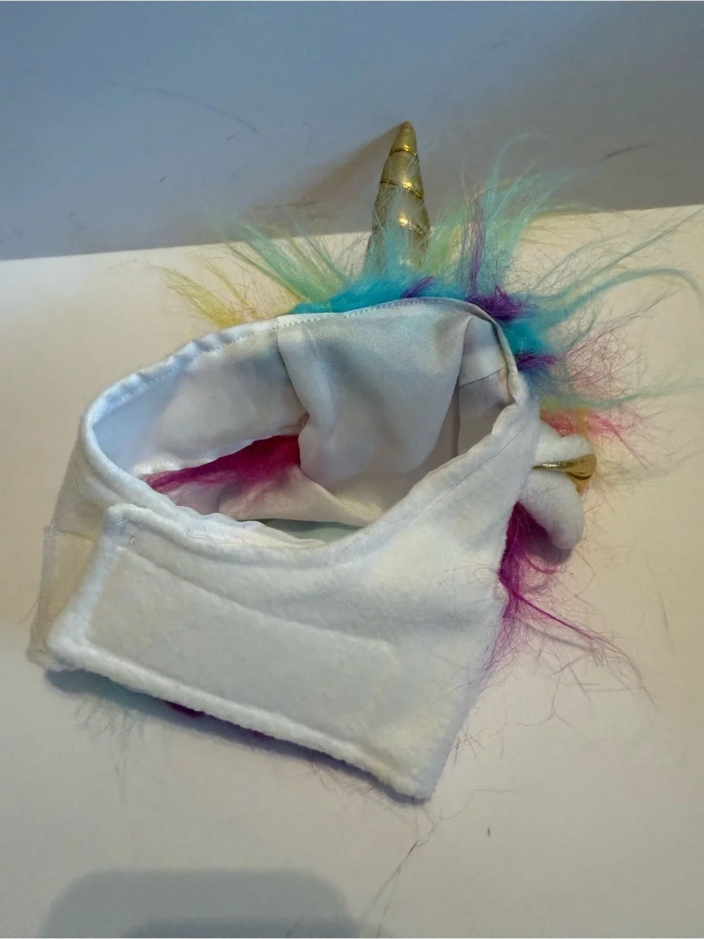 Unicorn cat or dog costume